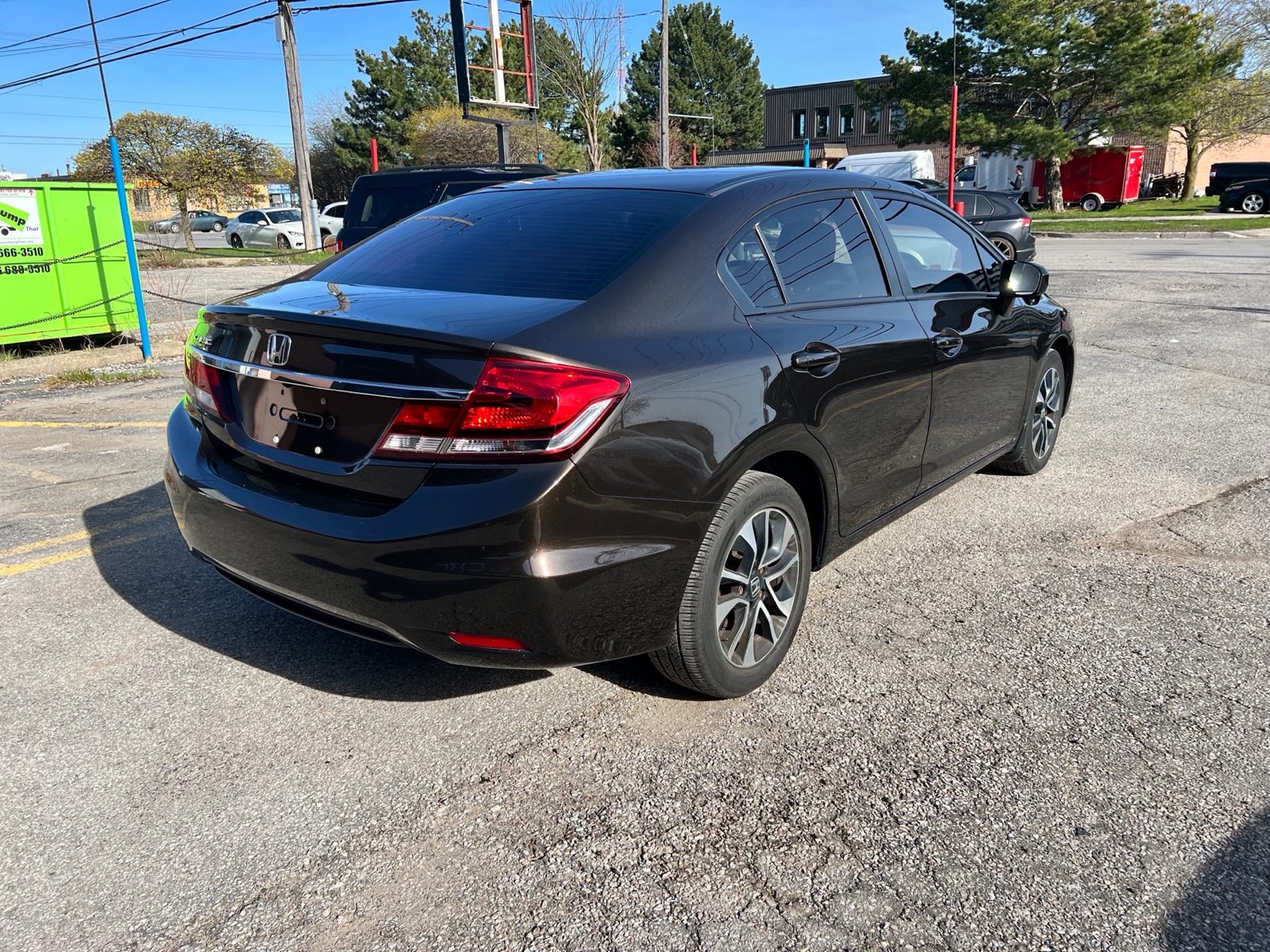 2014 Honda Civic 4dr CVT LX, photo 5 of 11
