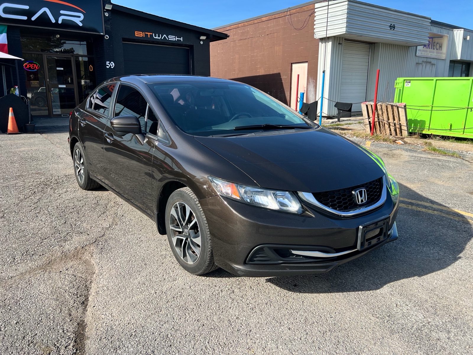 2014 Honda Civic 4dr CVT LX, photo 7 of 11