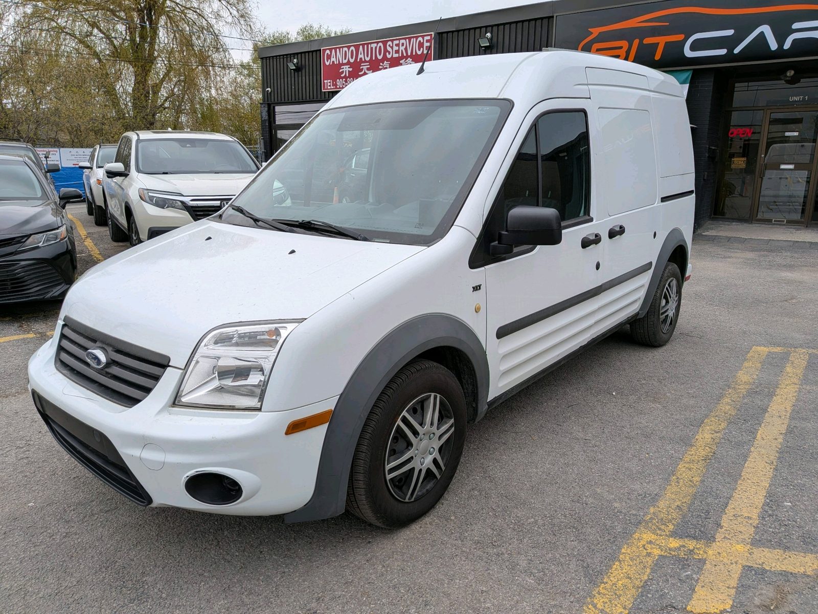 2012 Ford Transit Connect 114.6" XLT w/o rear door glass, photo 1 of 16