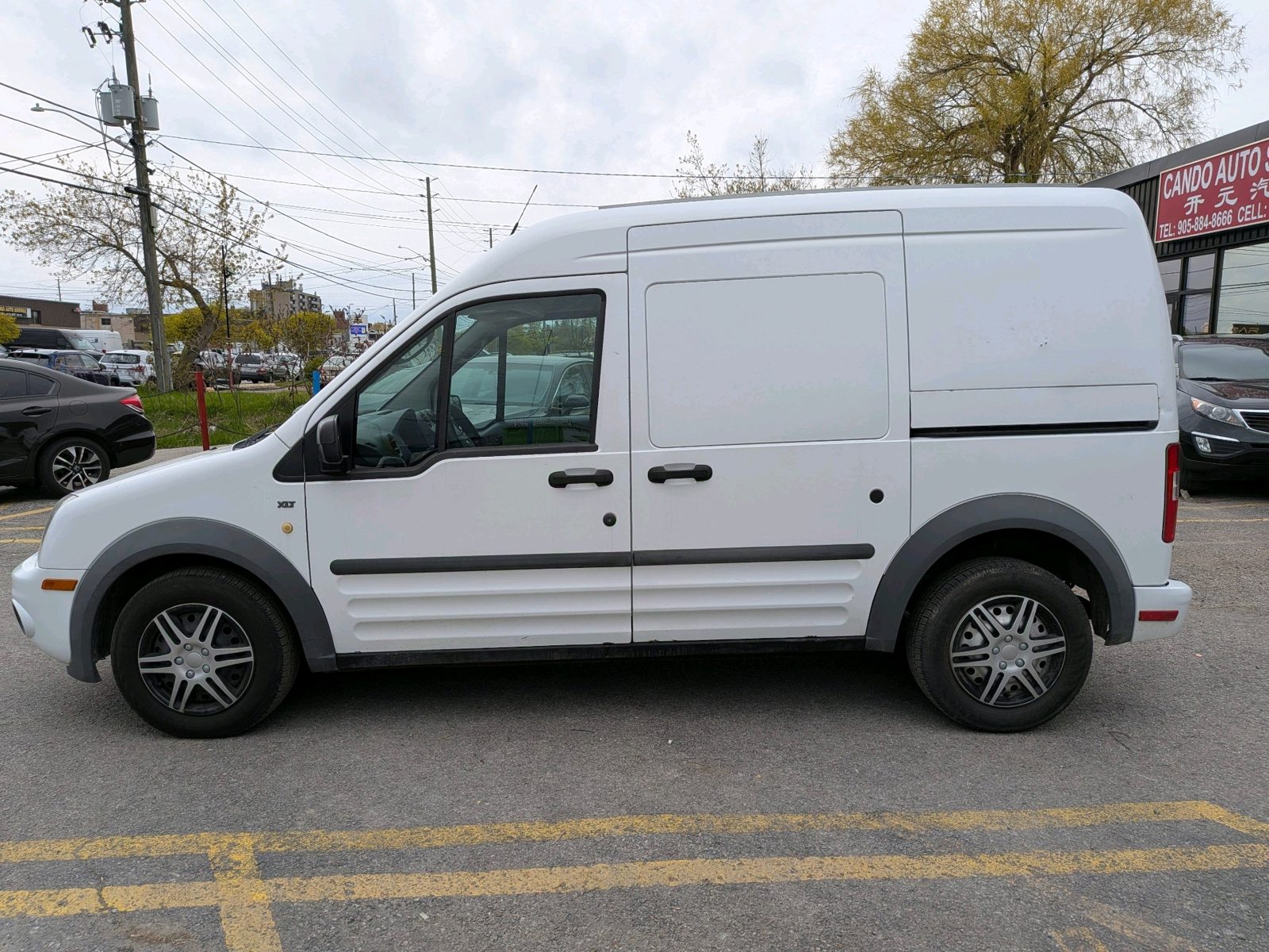 2012 Ford Transit Connect 114.6" XLT w/o rear door glass, photo 2 of 16