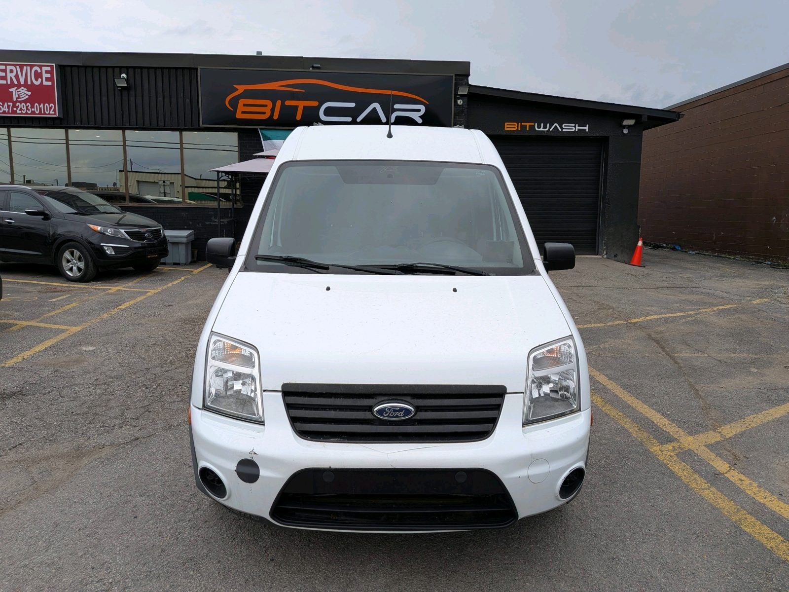 2012 Ford Transit Connect 114.6" XLT w/o rear door glass, photo 8 of 16