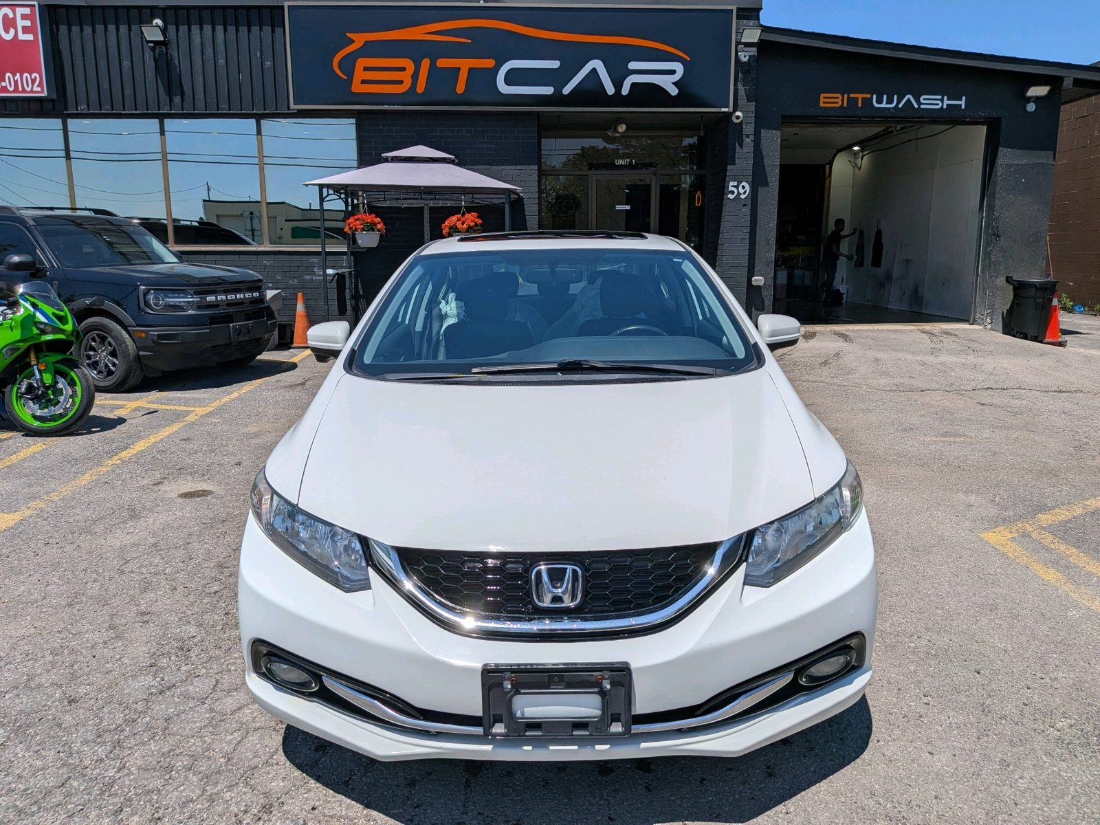 2015 Honda Civic 4dr Auto Touring, photo 8 of 14