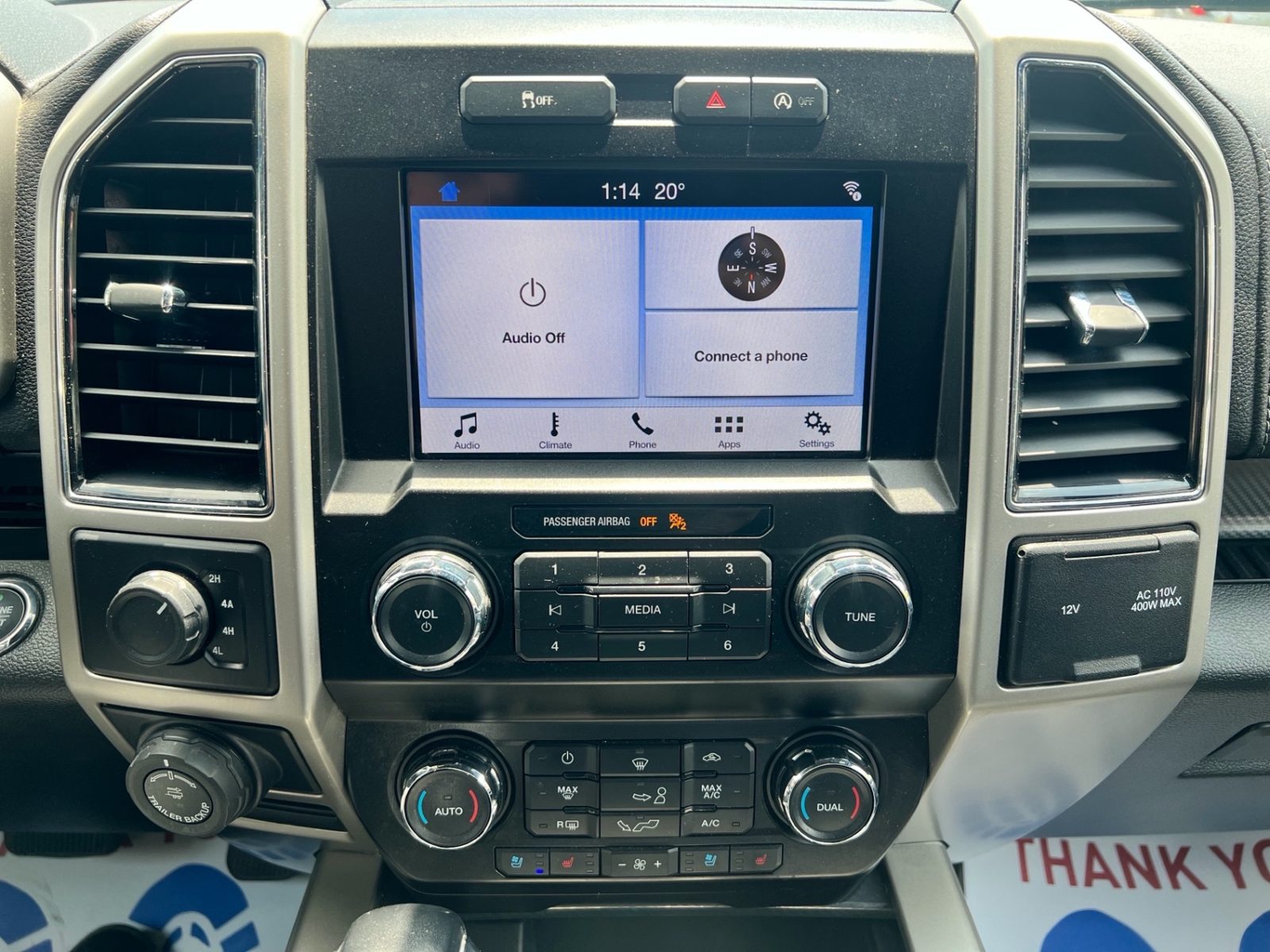 2019 Ford F-150 XL Lariat Sport4WD SuperCrew 5.5' Box, photo 12 of 15