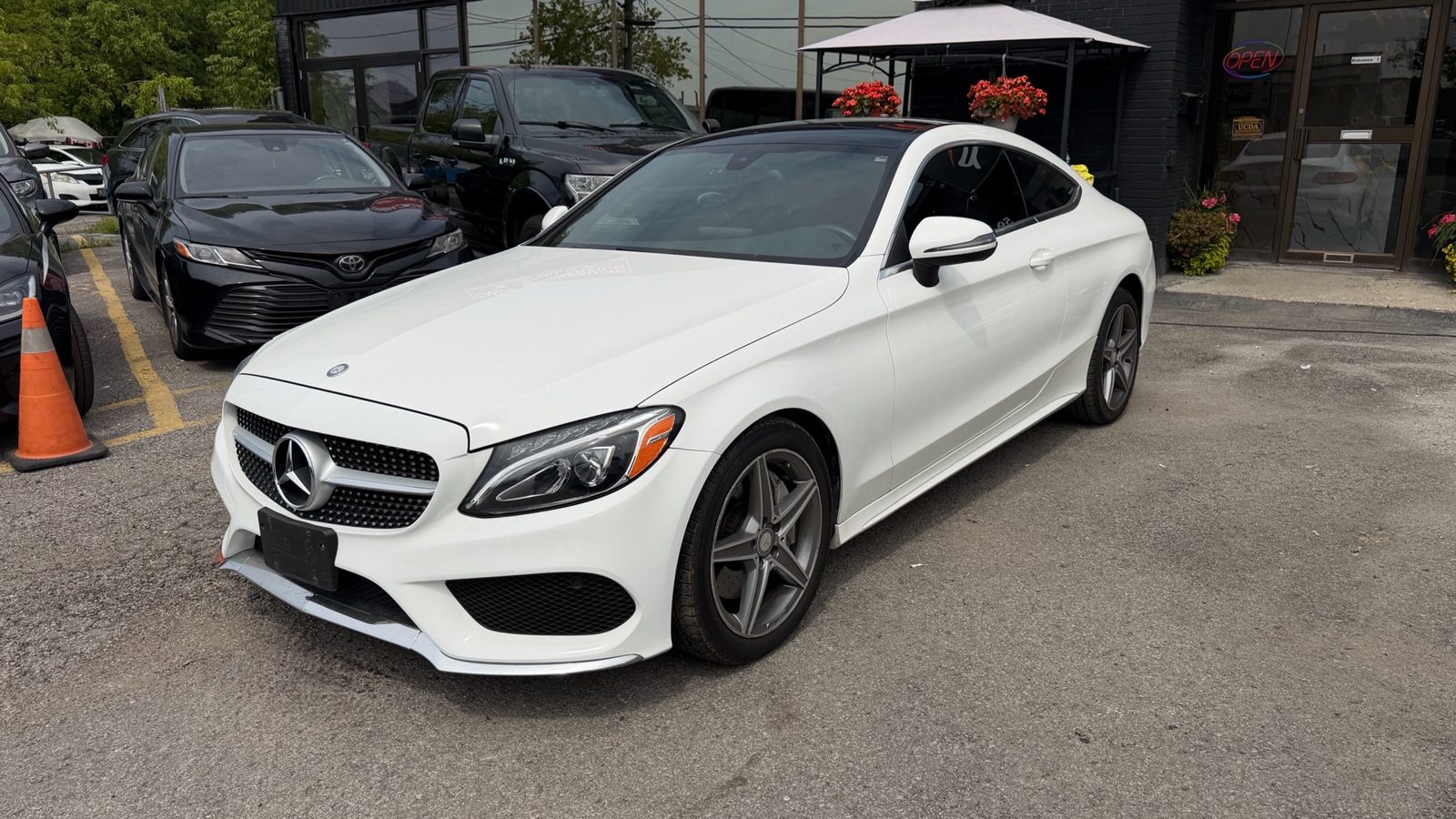 2017 Mercedes-Benz C-Class 2dr Cpe C 300 4MATIC, photo 1 of 9