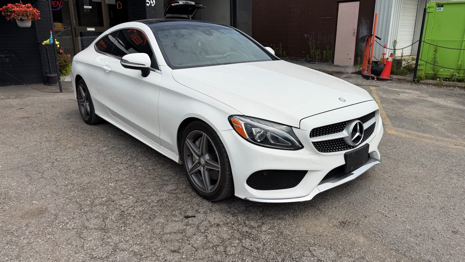 2017 Mercedes-Benz C-Class 2dr Cpe C 300 4MATIC, photo 8 of 9