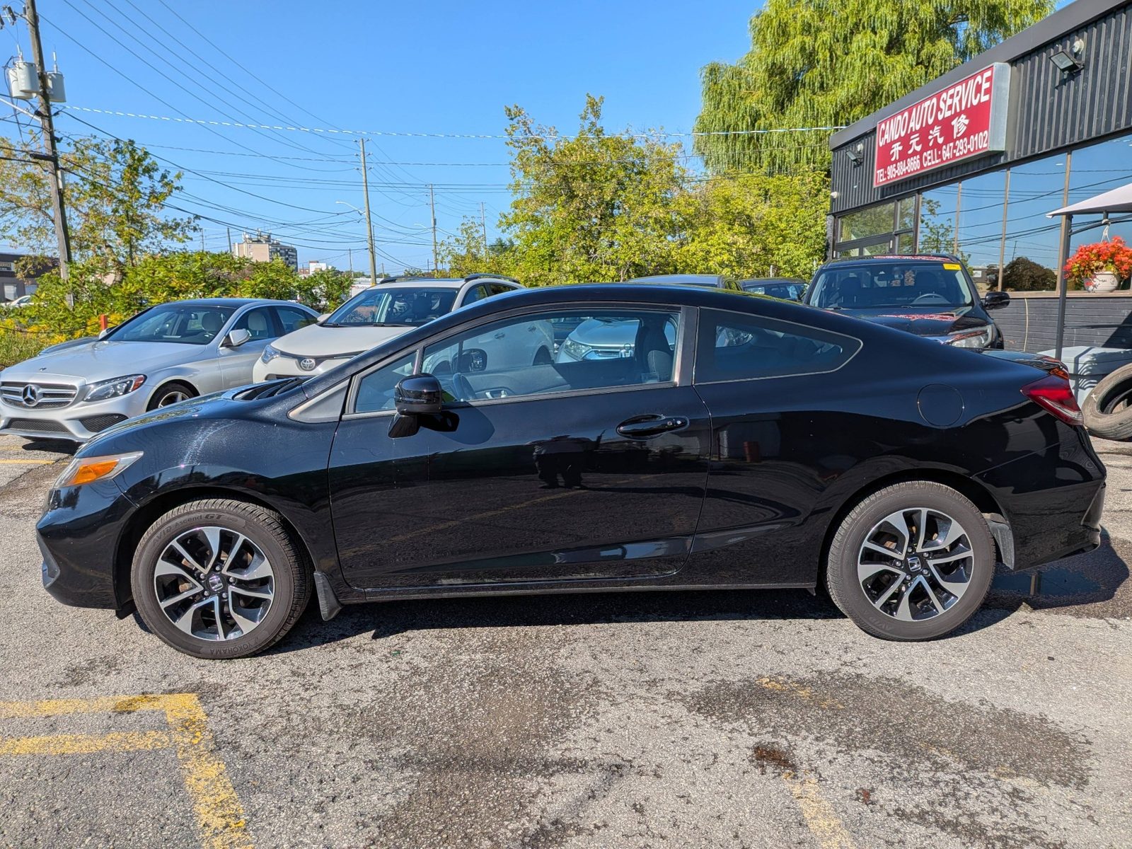 2015 Honda Civic 2dr LX, photo 2 of 16