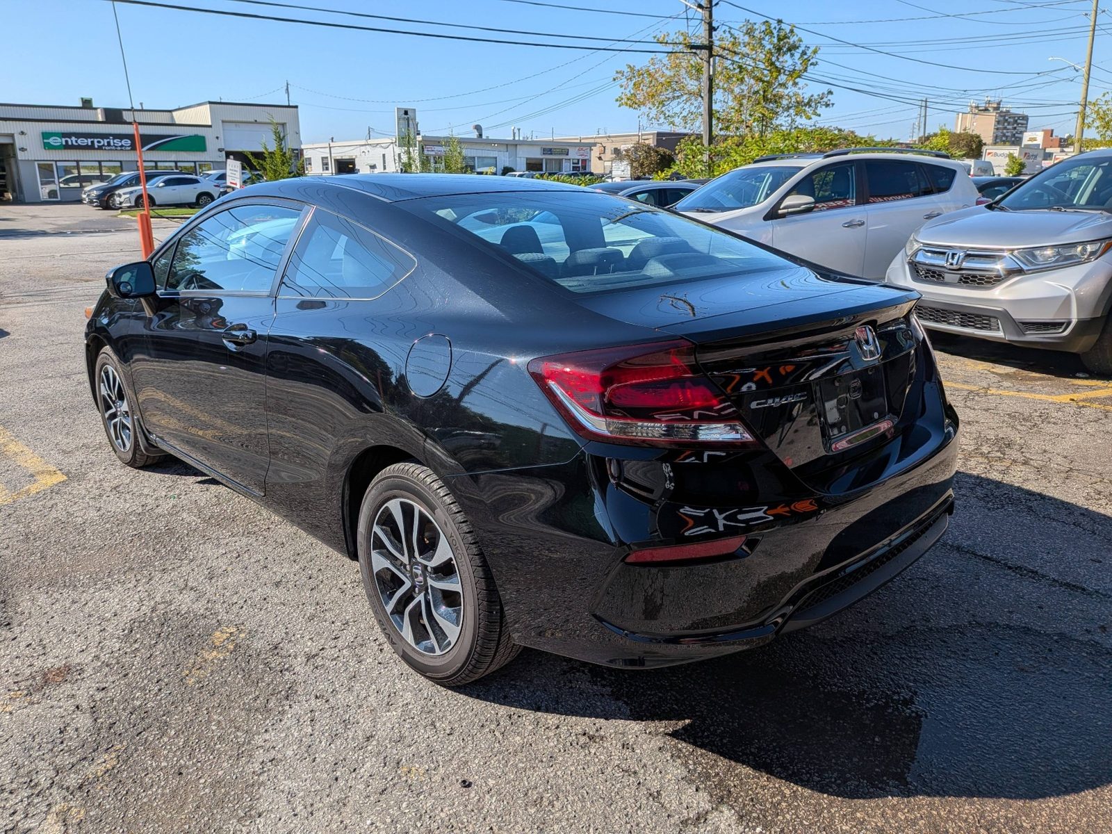2015 Honda Civic 2dr LX, photo 3 of 16