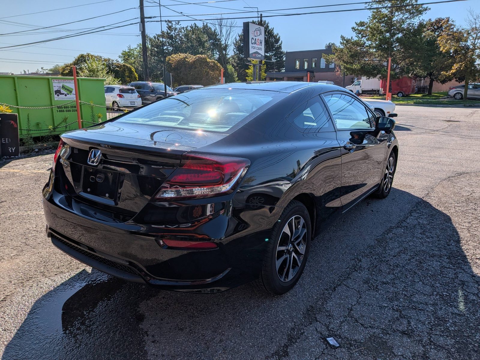 2015 Honda Civic 2dr LX, photo 5 of 16