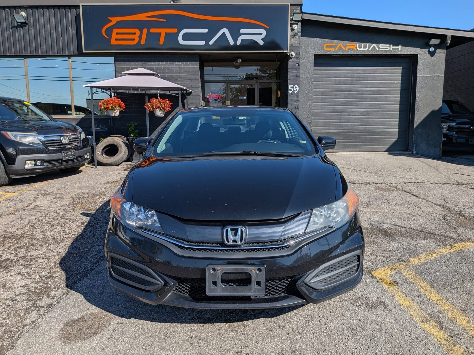 2015 Honda Civic 2dr LX, photo 8 of 16