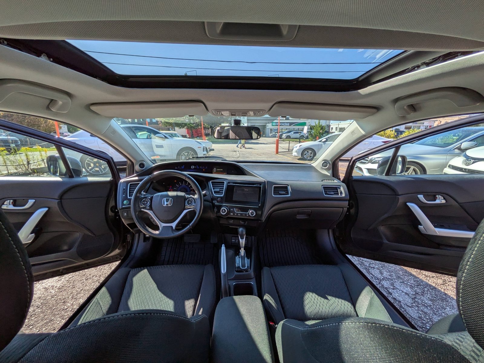 2015 Honda Civic 2dr LX, photo 13 of 16