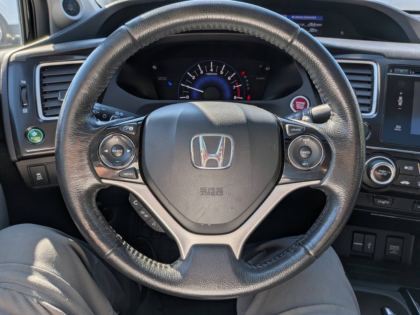 2015 Honda Civic 2dr LX, photo 15 of 16